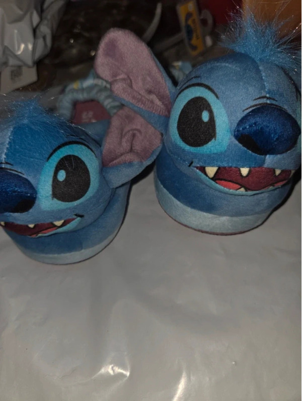 Stitch slippers size 7/8